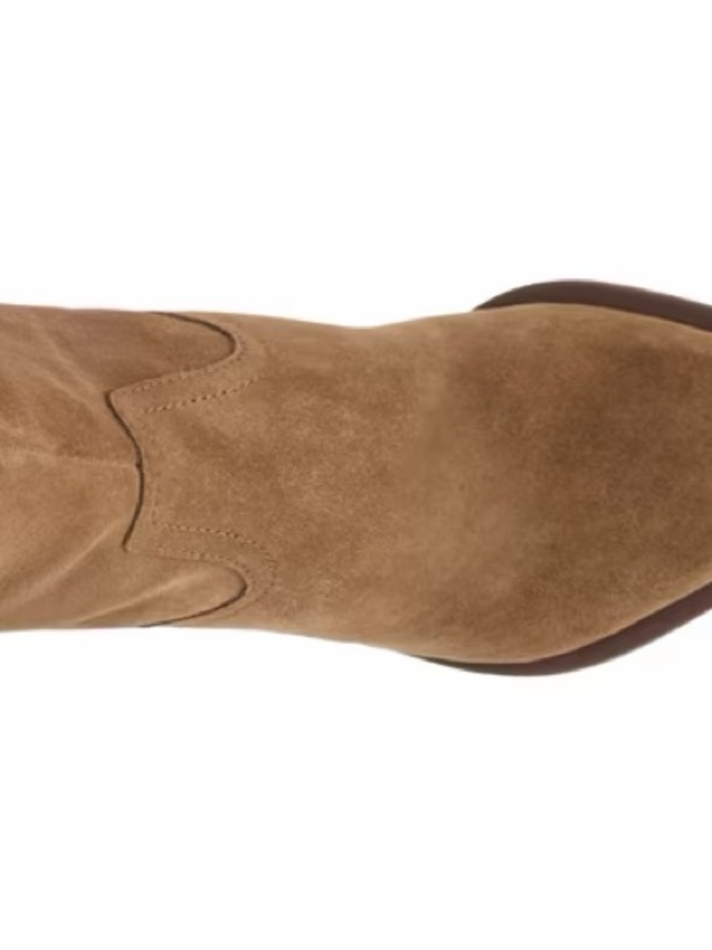 Dolce Vita Ramsay Western Wide Calf Suede Boot - Picture 3 of 9